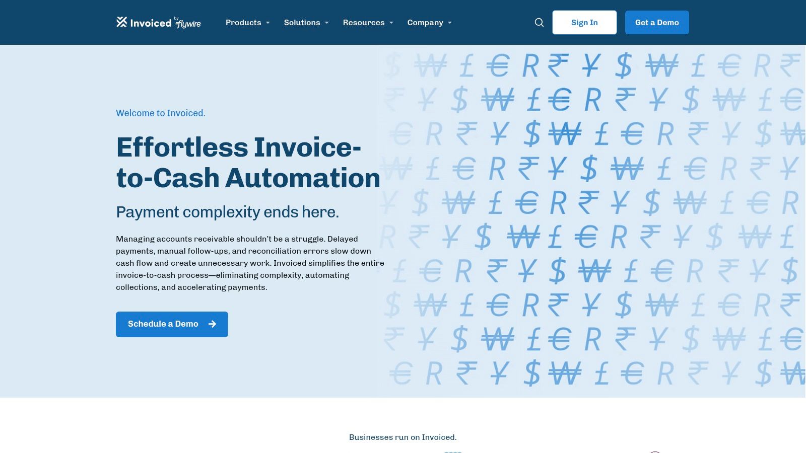 Invoiced (by Flywire), AR Automation with Smart Chasing and Subscription Billing